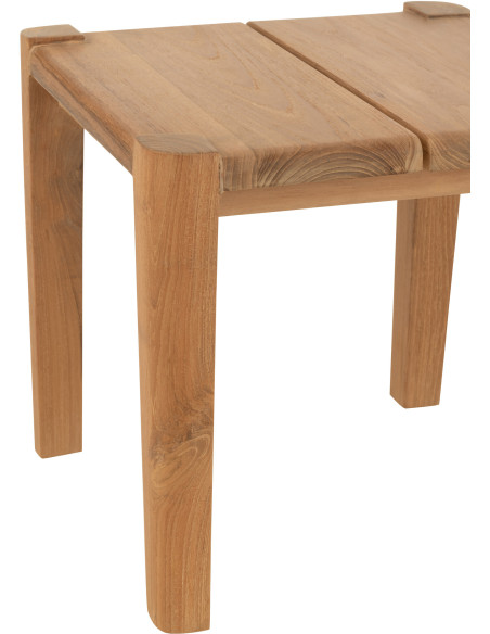 Chevet moderne 1 porte 1 tiroir en Bois Naturel Cannage Métal Noir Elbe - 5