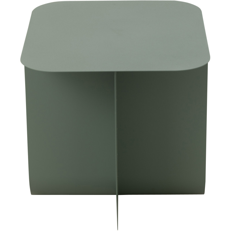 Table d'appoint japandi Ronde en Bois d'acacia Naturel Sora - 4