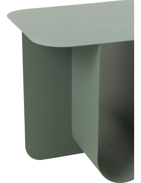 Table d'appoint japandi Ronde en Bois d'acacia Naturel Sora - 5