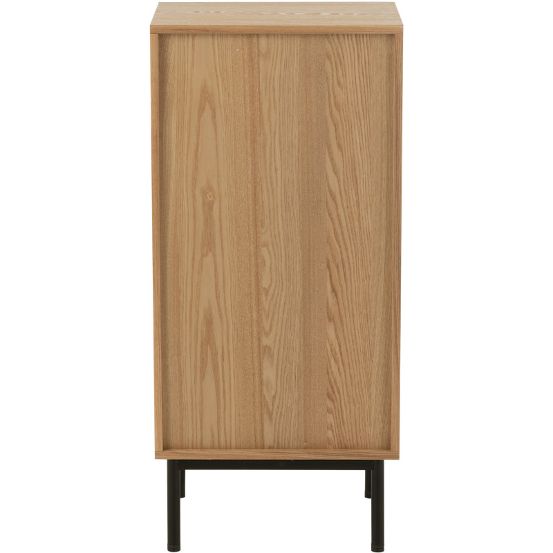 Buffet moderne Bas 2 étagères en Bois de bambou Naturel Live - 4