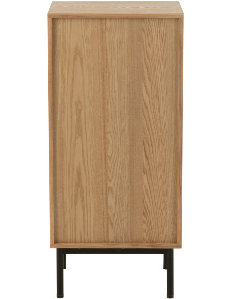 Buffet moderne Bas 2 étagères en Bois de bambou Naturel Live - 4