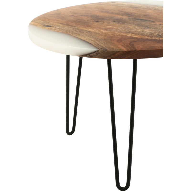 Étagère murale bord de mer 5 niches en Papier mâché Blanc Flint - 3