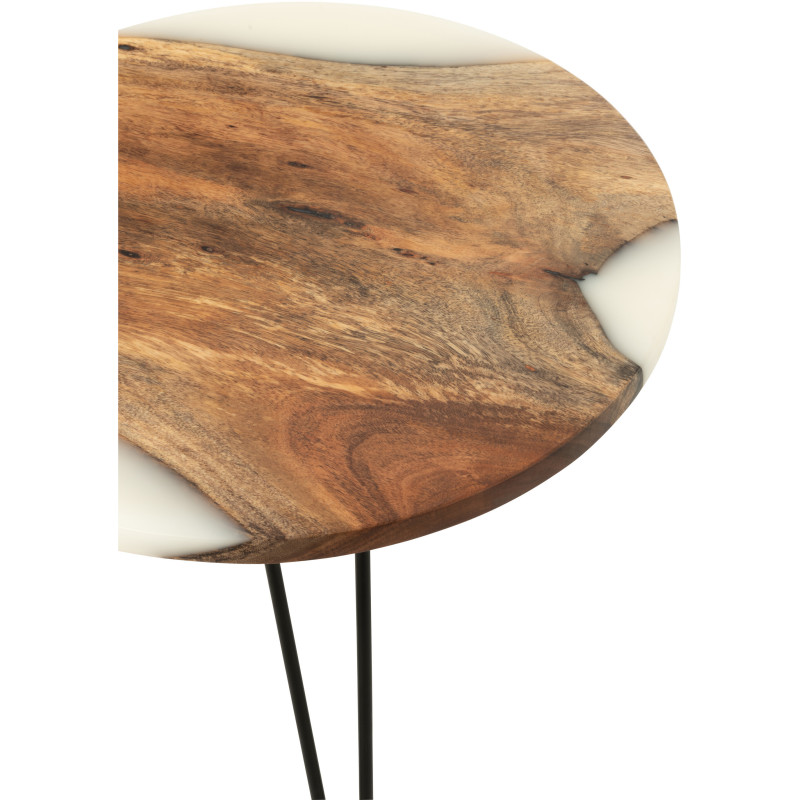 Étagère murale bord de mer 5 niches en Papier mâché Blanc Flint - 4