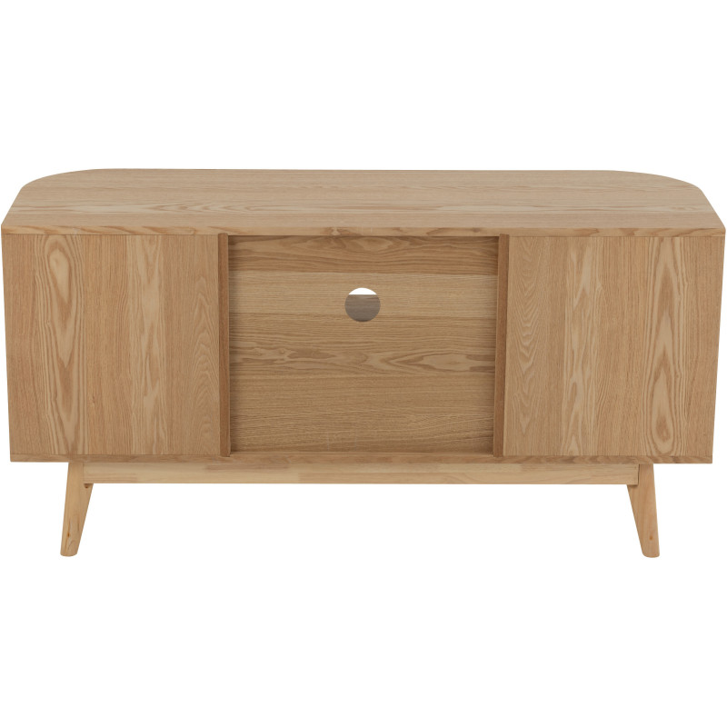 Table d'appoint bord de mer Carrée en Bois de teck Naturel Bruce - 4