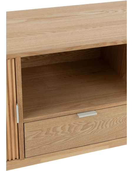 Table d'appoint bord de mer Carrée en Bois de teck Naturel Bruce - 7