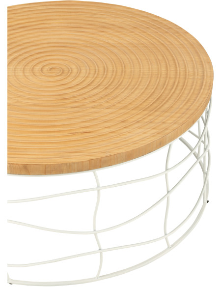 Étagère murale bord de mer 5 niches en Papier mâché Beige Flint - 3