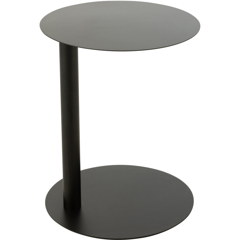 Table basse design Porte revues Rectangulaire en Métal Noir Arthéo - 3