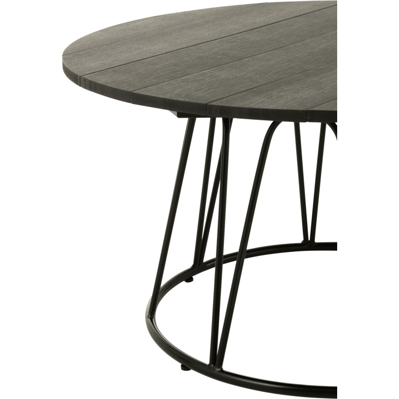 Table basse gigogne japandi Rectangulaire en Bois d'acacia Naturel Sora (Lot de 2) - 2