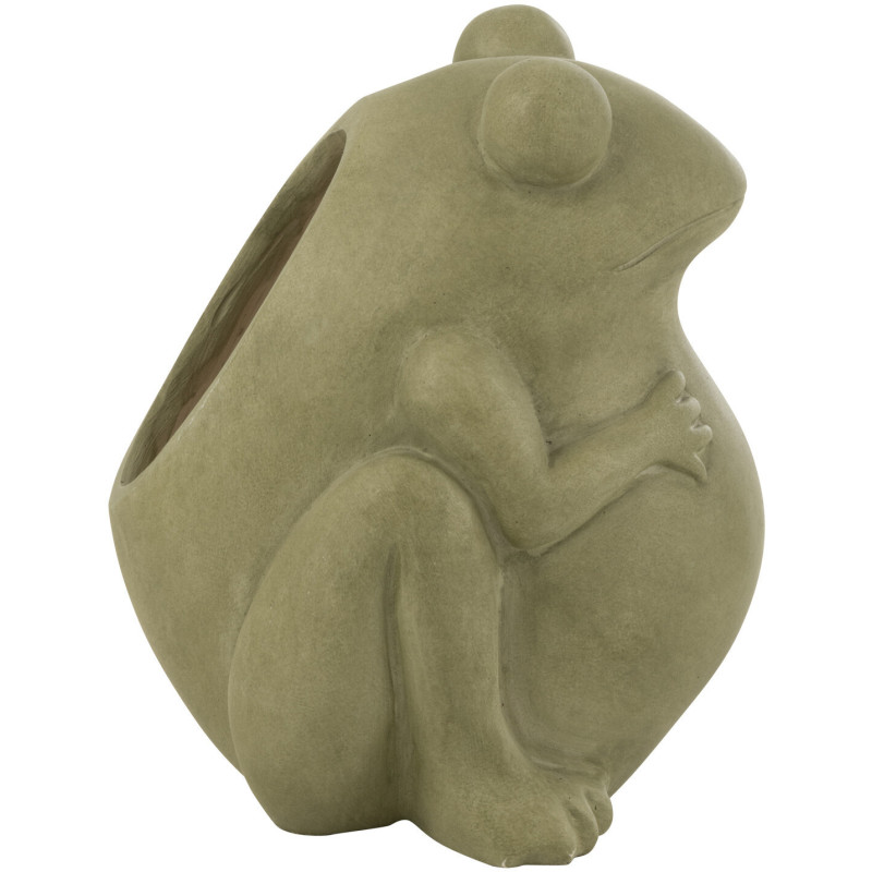 Petit Cache pot Rond Diamètre 11 cm en Céramique Terracotta Gen (Lot de 2) - 3
