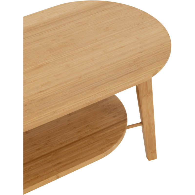 Console bohème Rectangulaire en Rotin Tressé Bois de sapin Naturel Paradise - 6