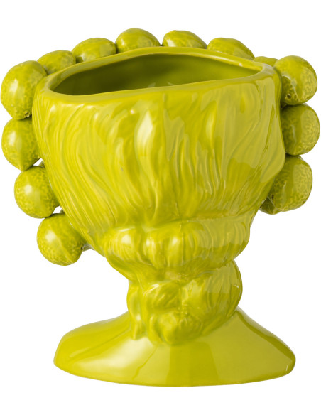 Grand Cache pot extérieur Rond en Argile Beige Dune (Lot de 4) - 3