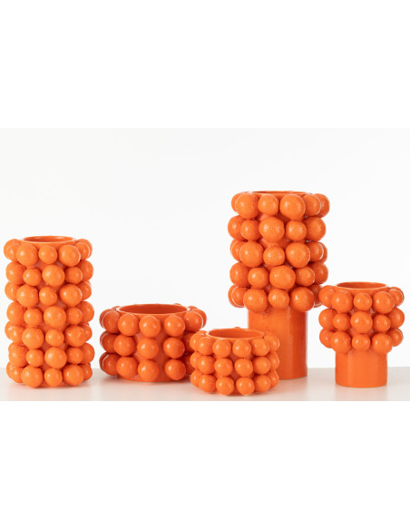 Grand Cache pot original Citrons Rond Diamètre 25 cm en Céramique Vert Juicy - 2