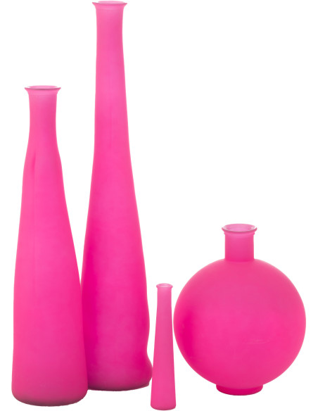 Grand Vase original Fraises Rond Hauteur 26 cm en Céramique Rouge Juicy - 3