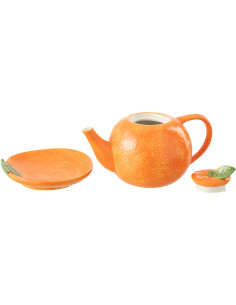 Théière originale Orange en Dolomite Orange Agrumi - 2