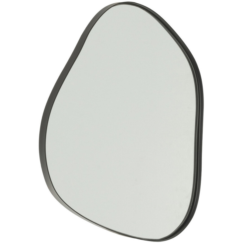 Miroir mural organique Irrégulier 29x41 en Métal Noir Extrema - 1