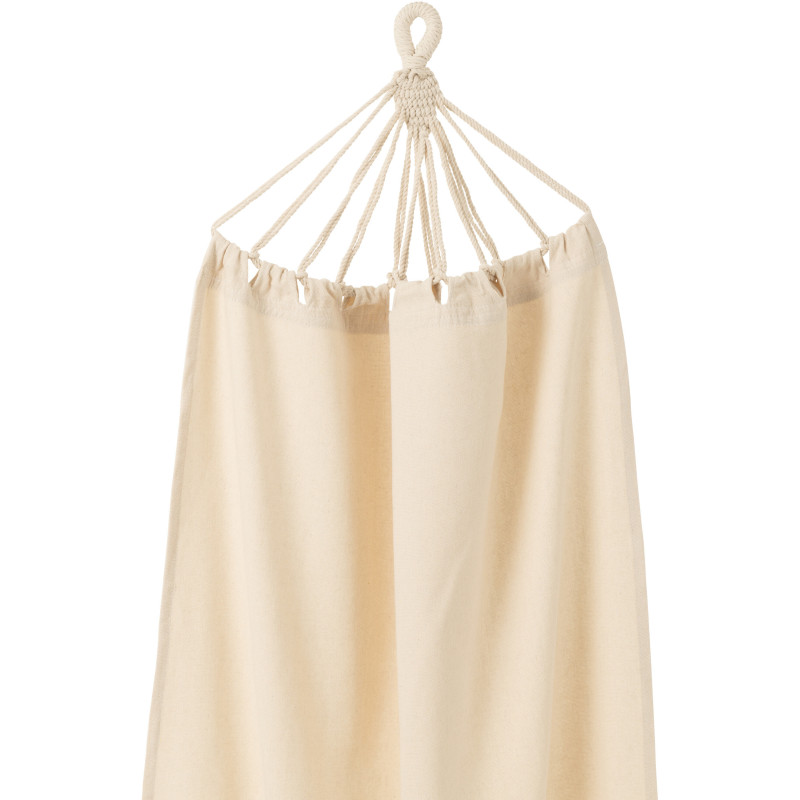 Hamac extérieur 1 place 200x100 en Coton Polyester Beige clair Zelo - 3