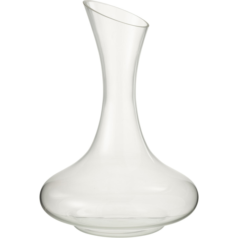 Grande Carafe moderne 1,5 Litre en Verre Transparent Fema - 1