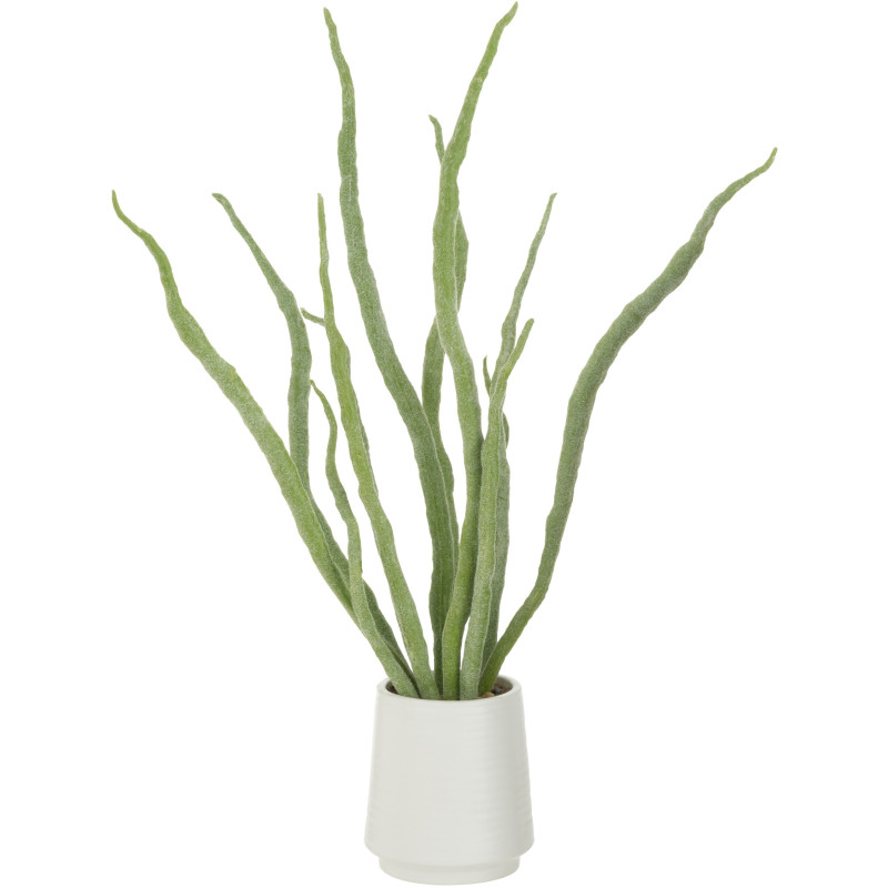 Grande Plante artificielle réaliste Plante grasse Hauteur 92 cm en Plastique Vert - 1