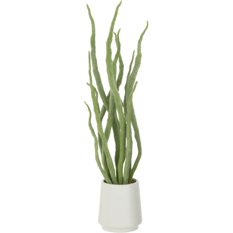 Grande Plante artificielle réaliste Plante grasse Hauteur 92 cm en Plastique Vert - 3