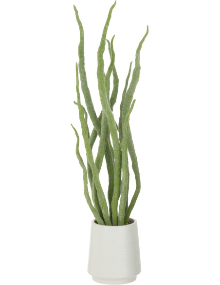 Grande Plante artificielle réaliste Plante grasse Hauteur 92 cm en Plastique Vert - 3