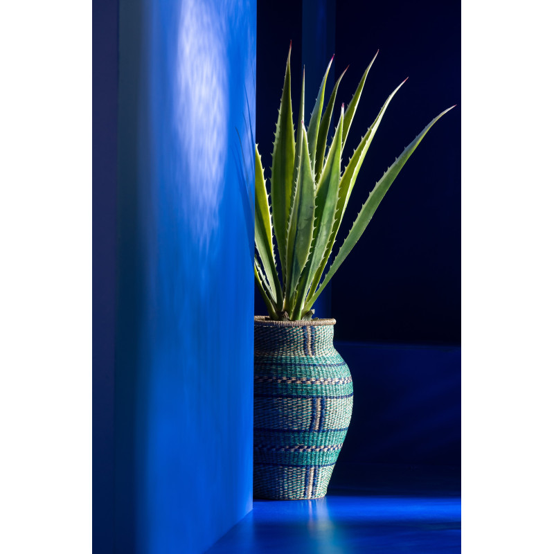 Plante artificielle réaliste Agave Hauteur 115 cm en Plastique Vert - 2