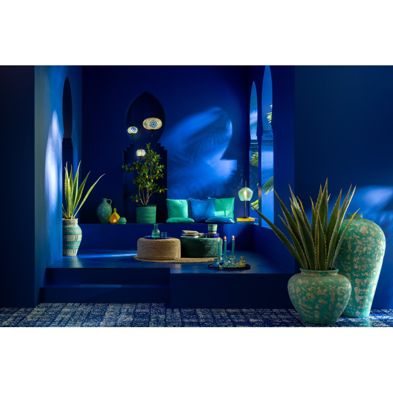 Grande Plante artificielle réaliste Agave Hauteur 135 cm en Plastique Vert - 2