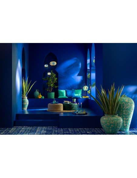 Grande Plante artificielle réaliste Agave Hauteur 135 cm en Plastique Vert - 2