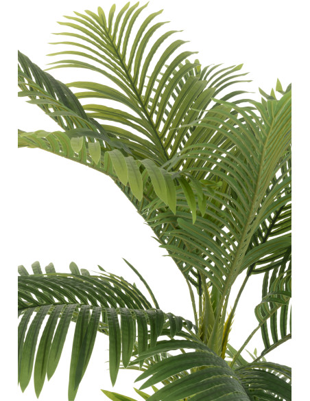Grand Arbre artificiel réaliste Palmier Hauteur 180 cm en Plastique Vert - 2