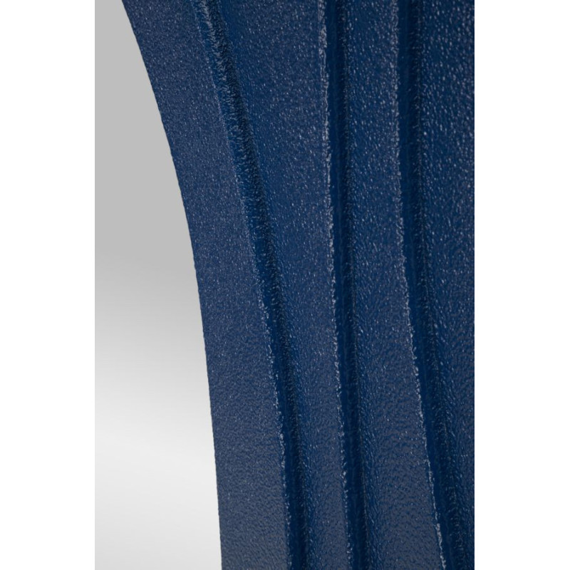 Grand Miroir mural Irrégulier 90x165 en Bois Bleu Dafne 