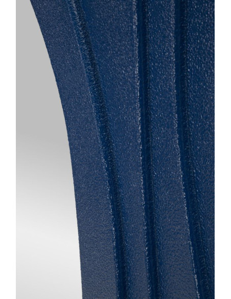 Grand Miroir mural Irrégulier 90x165 en Bois Bleu Dafne 