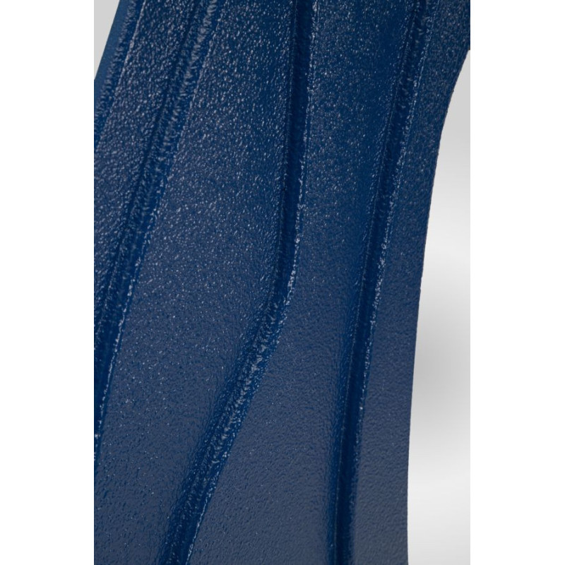 Grand Miroir mural Irrégulier 90x97 en Bois Bleu Dalia - 5