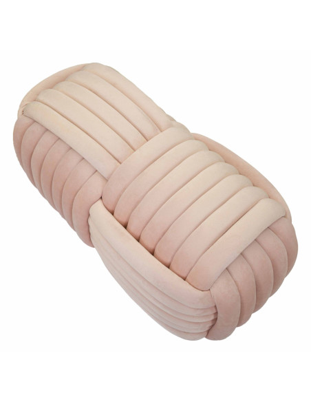 Banquette originale moderne Rectangulaire 90 cm 2 places en Velours Rose fuchsia Softy 