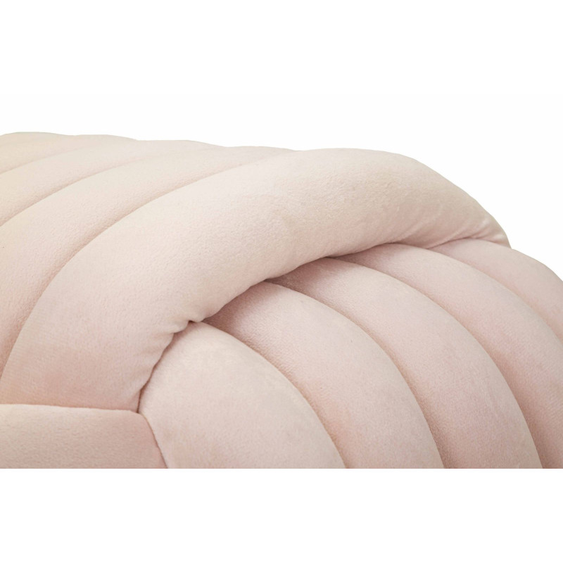 Banquette originale moderne Rectangulaire 90 cm 2 places en Velours Rose fuchsia Softy 