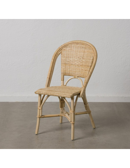Chaise bistrot vintage en Rotin Naturel Thare - 2