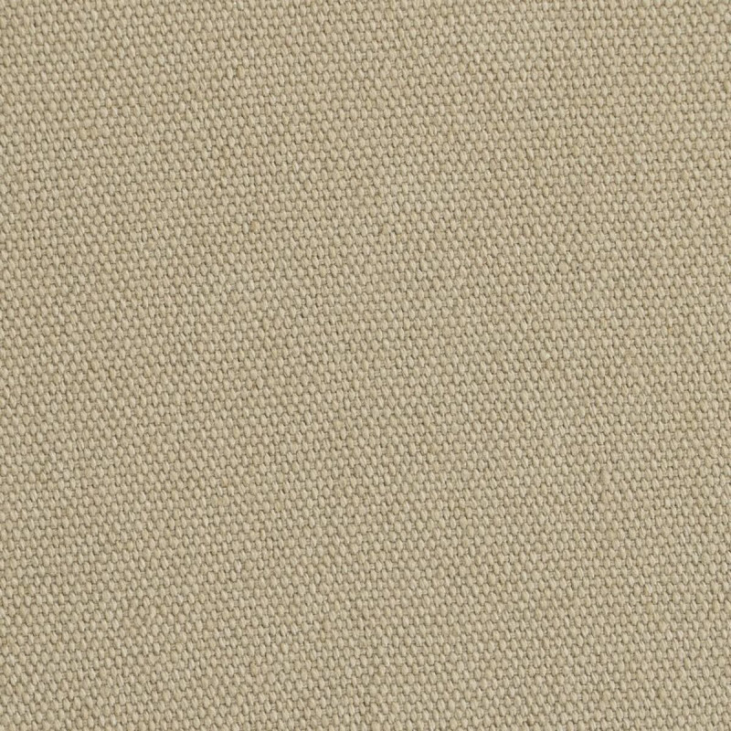 Chaise Bistrot vintage en Bois d'hévéa Naturel Tissu Beige Canar - 8