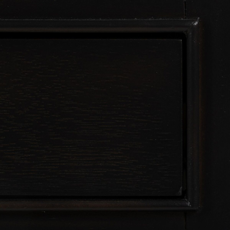 Petit Chevet moderne 1 tiroir en Bois MDF Noir Marbre Blanc Mods - 7