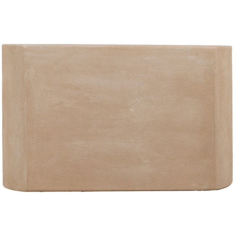 Grande Table basse originale Organique 1 niche en Bois MDF Sable Wilma - 7