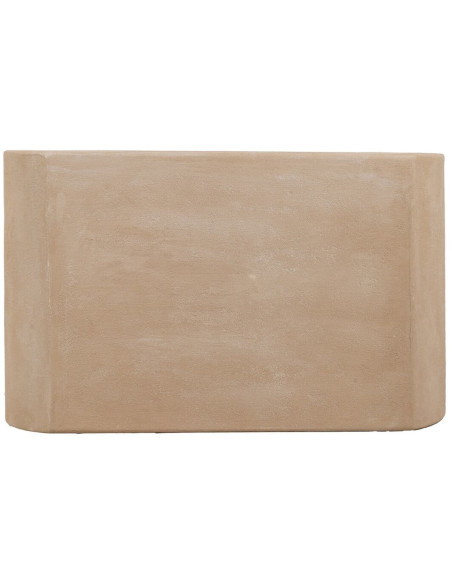 Grande Table basse originale Organique 1 niche en Bois MDF Sable Wilma - 7