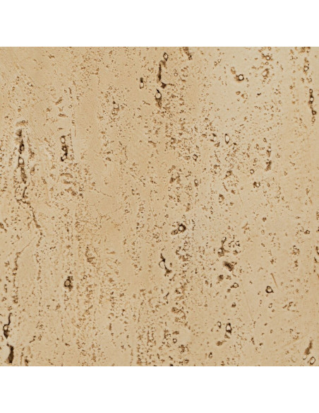 Table d'appoint moderne Carrée 1 niche en Fibre de magnésium Fibre de verre Beige Novelda - 4