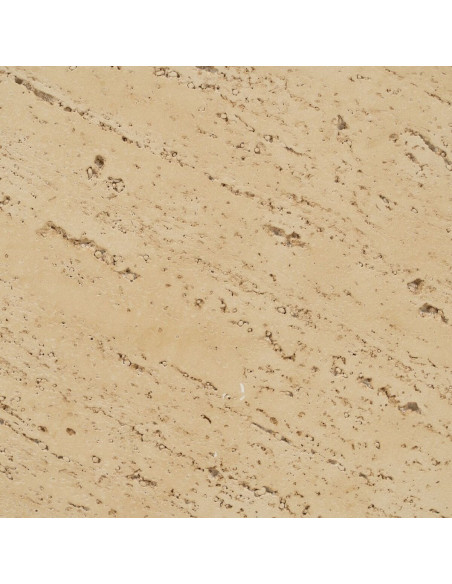 Table d'appoint moderne Hexagonale en Fibre de magnésium Fibre de verre Beige Novelda - 4