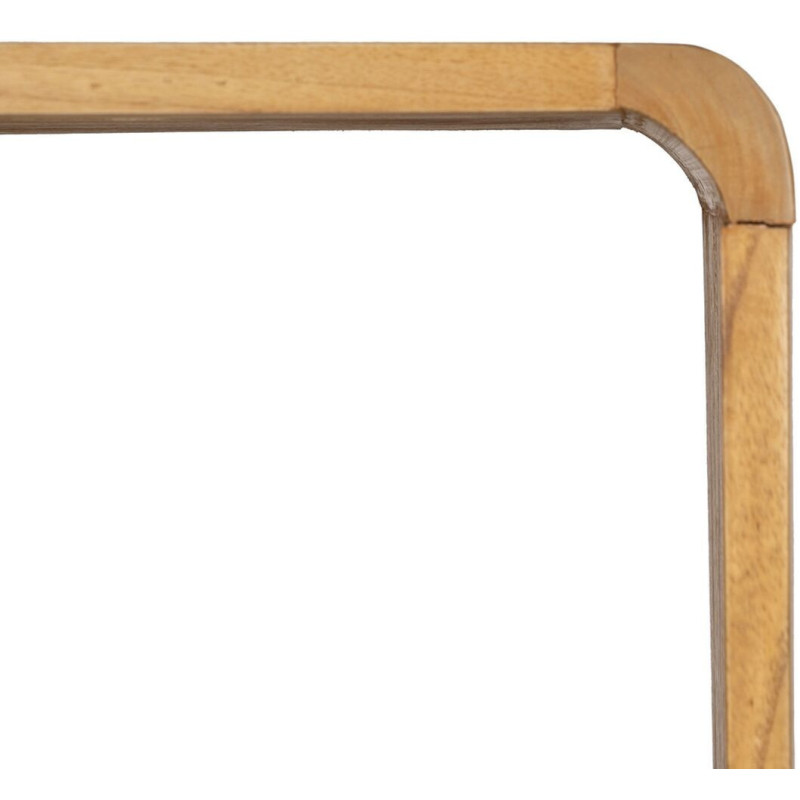 Grande Bibliothèque moderne 4 niveaux en Bois de mindi Naturel Jeyora - 7