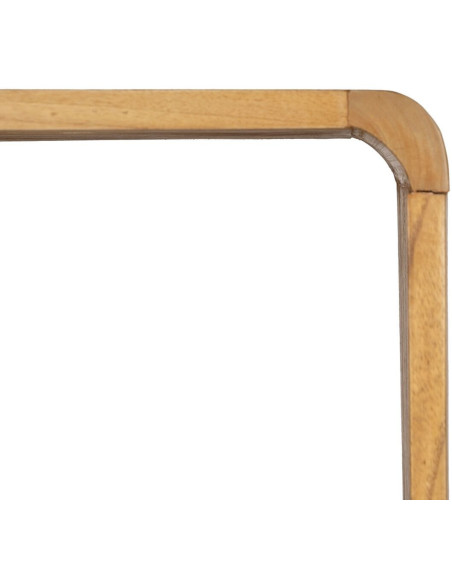 Grande Bibliothèque moderne 4 niveaux en Bois de mindi Naturel Jeyora - 7