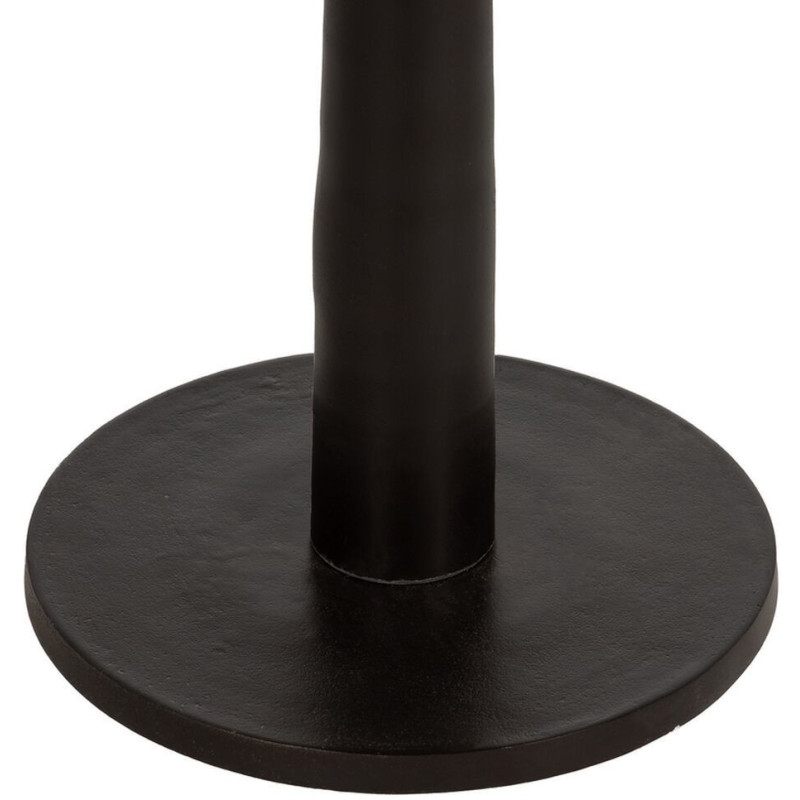 Table à manger Bistrot moderne Carrée 2 personnes en Métal Doré Noir Ain - 7