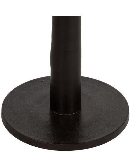 Table à manger Bistrot moderne Carrée 2 personnes en Métal Doré Noir Ain - 7