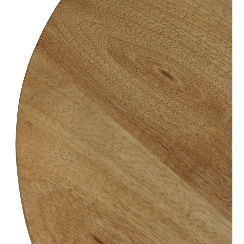 Table d'appoint moderne Ronde en Bois de manguier Naturel Altea - 4