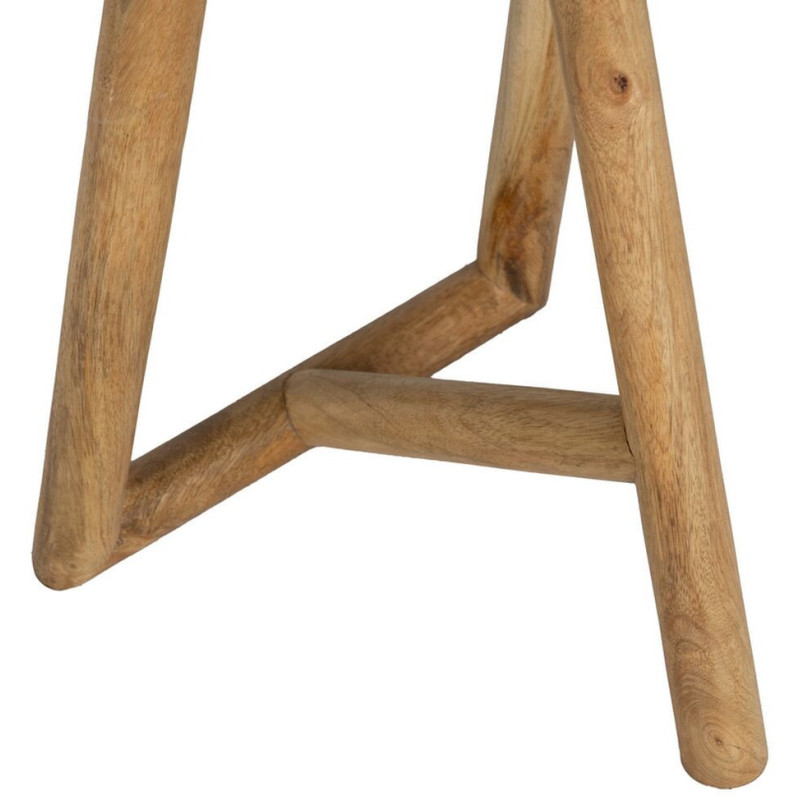 Table d'appoint moderne Ronde en Bois de manguier Naturel Altea - 7