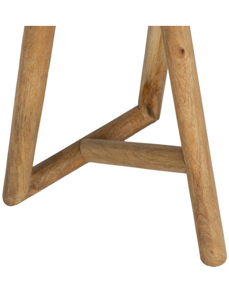Table d'appoint moderne Ronde en Bois de manguier Naturel Altea - 7
