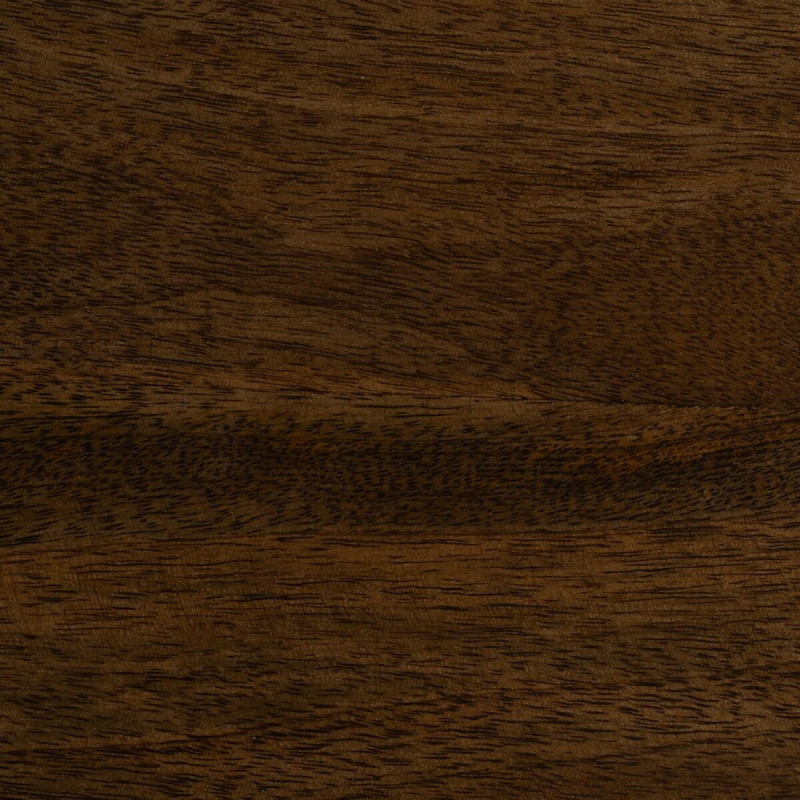 Grande Étagère basse moderne 3 niveaux en Bois de manguier Marron Kuraya - 8