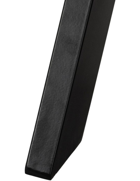 Console moderne Rectangulaire en Bois de manguier Miel Métal Noir Lorca - 8