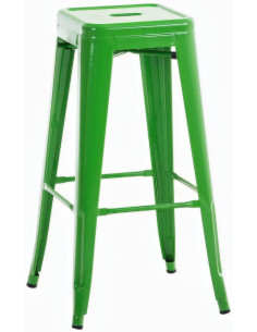 Tabouret de bar Sasha en Métal Vert - 1